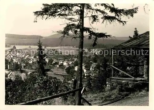 AK / Ansichtskarte Finsterbergen Panorama Luftkurort Kat. Finsterbergen Thueringer Wald