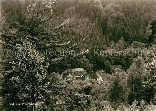 AK / Ansichtskarte Bad Klosterlausnitz Pfarrmuehle im Muehltal Kat. Bad Klosterlausnitz