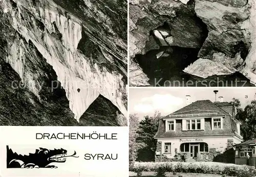 AK / Ansichtskarte Syrau Vogtland Drachenhoehle Gardine Grosser See Kat. Syrau