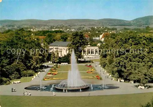 AK / Ansichtskarte Bad Oeynhausen Grosse Fontaene Wandelhalle  Kat. Bad Oeynhausen