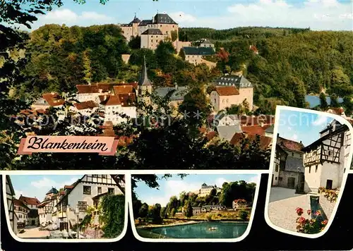 AK / Ansichtskarte Blankenheim Eifel Burg Schwanenweiher Ahrquelle Kat. Blankenheim