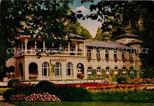 AK / Ansichtskarte Bad Soden Taunus Badehaus Kat. Bad Soden am Taunus