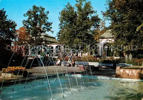 AK / Ansichtskarte Bad Steben Kurpark Kat. Bad Steben