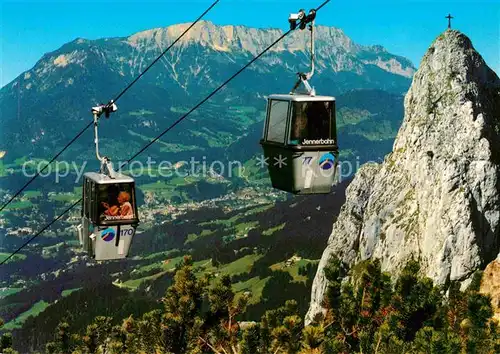 AK / Ansichtskarte Seilbahn Jenner Berchtesgaden Untersberg  Kat. Bahnen