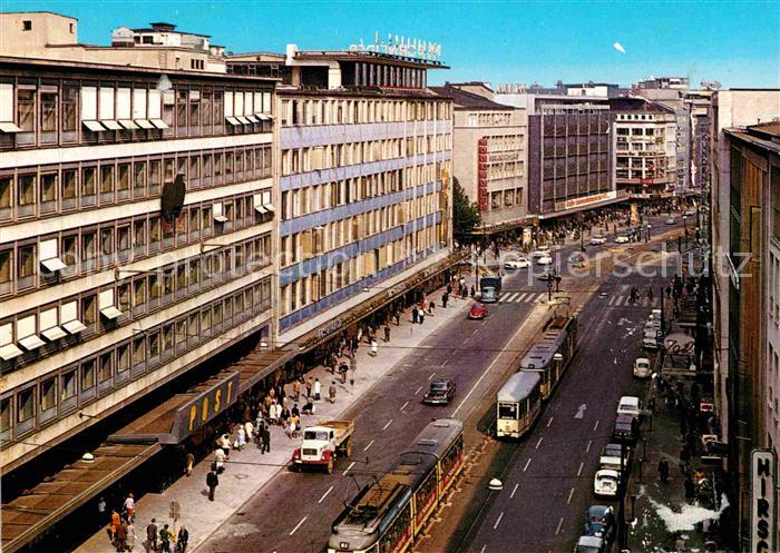 AK / Ansichtskarte Strassenbahn Frankfurt am Main Zeil Kat