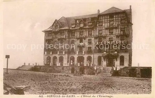 AK / Ansichtskarte Donville les Bains Hotel de l Ermitage Kat. Donville les Bains