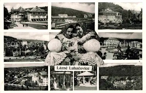 AK / Ansichtskarte Lazne Luhacovice Orts und Teilansichten Kat. Bad Luhatschowitz