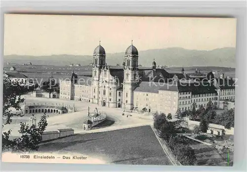 AK / Ansichtskarte Einsiedeln SZ Kloster Kat. Einsiedeln