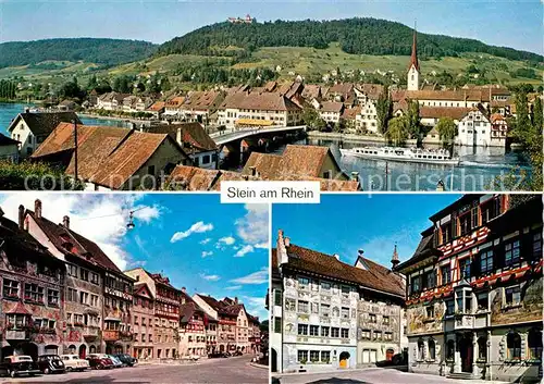 AK / Ansichtskarte Stein Rhein Gesamtansicht Platz Rathaus Kat. Stein Rhein