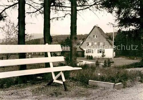 AK / Ansichtskarte Carlsfeld Erzgebirge FDGB Erholungsheim Wiesengrundhaus Kat. Eibenstock