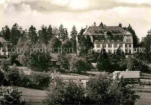 AK / Ansichtskarte Friedrichsbrunn Harz Sanatorium Ernst Thaelmann Kat. Friedrichsbrunn