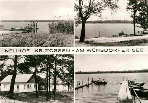 AK / Ansichtskarte Neuhof Zossen Am Wuensdorfer See
