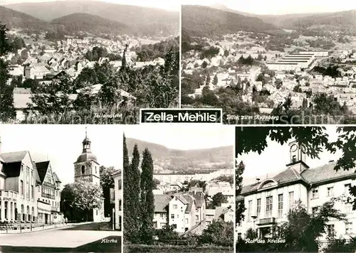 AK / Ansichtskarte Zella Mehlis Kirchen Ruppberg  Kat. Zella Mehlis