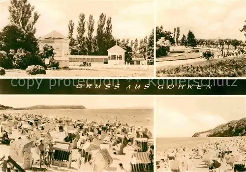 AK / Ansichtskarte Goehren Ruegen Konzertplatz Strand Kat. Goehren Ostseebad Ruegen