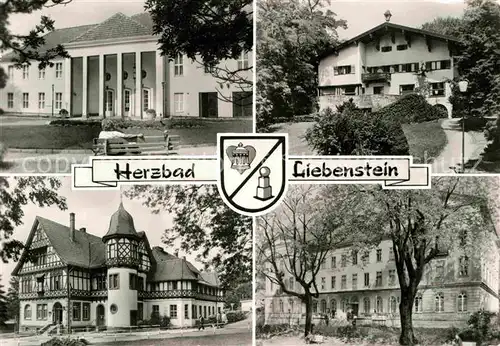 AK / Ansichtskarte Bad Liebenstein Badehaus Klubhaus Kurheim Albert Schweitzer Kat. Bad Liebenstein