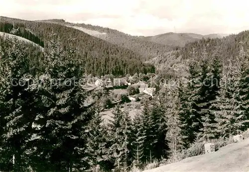 AK / Ansichtskarte Meuselbach Schwarzmuehle Panorama Kat. Meuselbach Schwarzmuehle