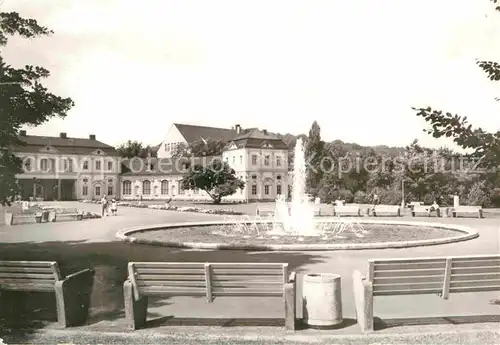 AK / Ansichtskarte Gera Park OdF Springbrunnen Kat. Gera