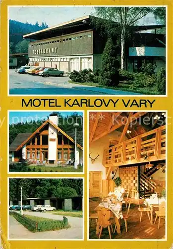 AK / Ansichtskarte Karlovy Vary Motel Autokemping Kat. Karlovy Vary Karlsbad