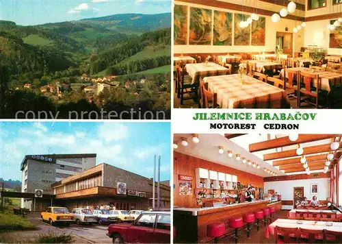 AK / Ansichtskarte Jilemnice Harbacov Motorest a hotel Cedron Restaurant Kat. Tschechische Republik