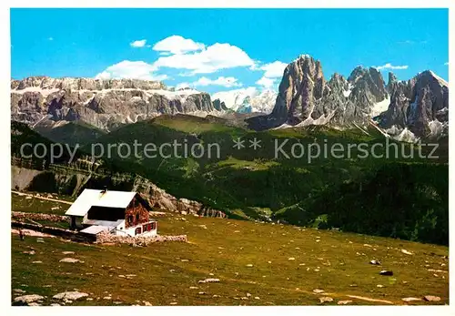 AK / Ansichtskarte Raschoetzhuette Dolomiten