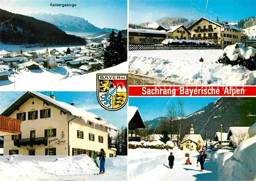 AK / Ansichtskarte Sachrang Chiemgau Pension Elisabeth Kat. Aschau i.Chiemgau