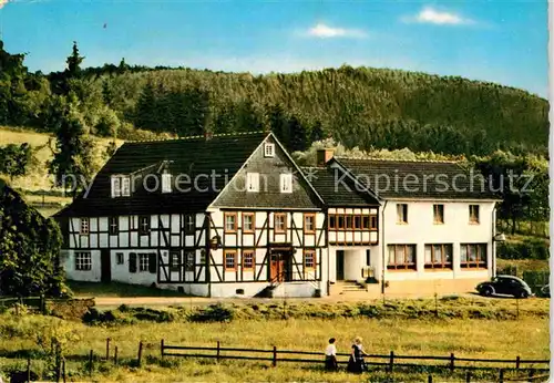 AK / Ansichtskarte Selbecke Hagen Hotel Haus Assmann Kat. Hagen