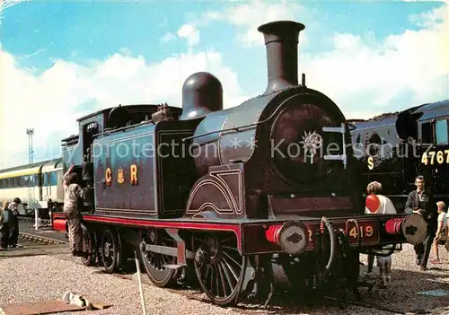 AK / Ansichtskarte Lokomotive Caledonian Railway 0 4 4T Class 439 No. 419 Kat. Eisenbahn