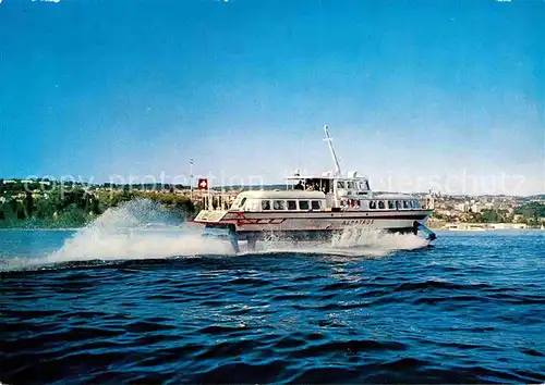 AK / Ansichtskarte Motorschiffe Albatros Leman  Kat. Schiffe