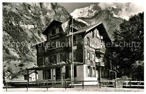 AK / Ansichtskarte Bern BE Naturfreundehaus Stechelberg Ebnefluh Kat. Bern