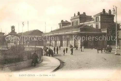 AK / Ansichtskarte Saint Denis Aude La Gare Kat. Saint Denis