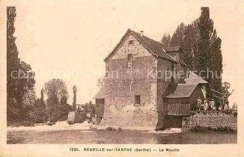 AK / Ansichtskarte Neuville sur Sarthe Le Moulin Kat. Neuville sur Sarthe