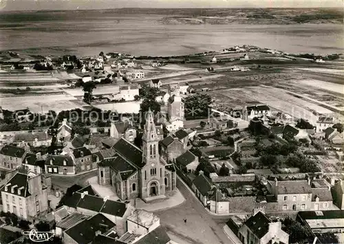 AK / Ansichtskarte Cesson Vue aerienne Eglise et l Anse d Yffiniac Kat. Cesson