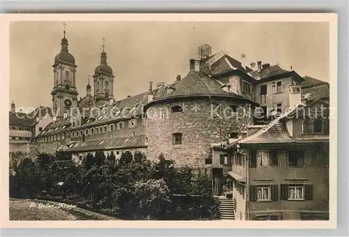 AK / Ansichtskarte St Gallen SG Kloster Kat. St Gallen
