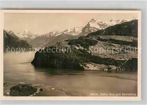 AK / Ansichtskarte Seelisberg UR Urner See Panorama Kat. Seelisberg