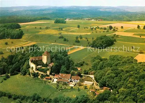 AK / Ansichtskarte Schaffhausen SH Schloss Herblingen Fliegeraufnahme Kat. Schaffhausen