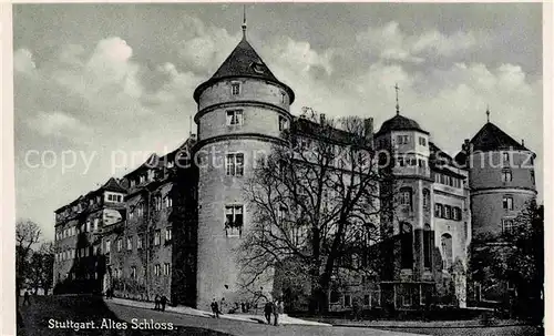 AK / Ansichtskarte Stuttgart Altes Schloss Kat. Stuttgart