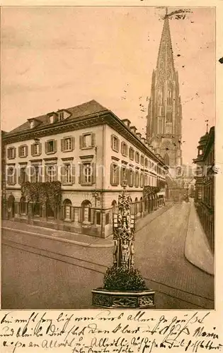 AK / Ansichtskarte Freiburg Breisgau Kaffee Schanz Museum  Kat. Freiburg im Breisgau