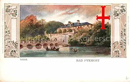 AK / Ansichtskarte Bad Pyrmont Schloss  Kat. Bad Pyrmont