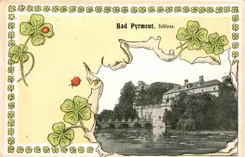 AK / Ansichtskarte Bad Pyrmont Schloss  Kat. Bad Pyrmont
