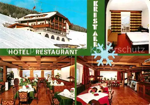 AK / Ansichtskarte Geiselsberg Olang Hotel Kristall Restaurant Kat. Olang Pustertal