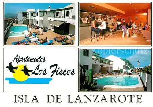 AK / Ansichtskarte Lanzarote Kanarische Inseln Apartementos Los Fiscos