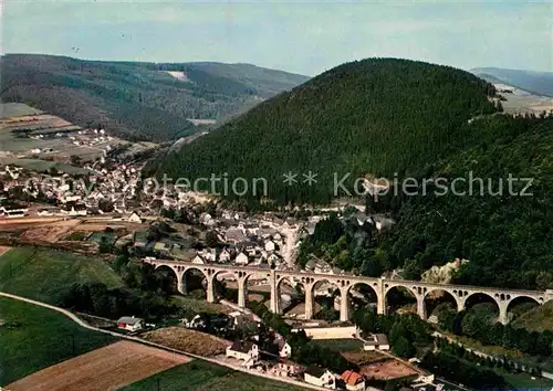 AK / Ansichtskarte Willingen Sauerland Panorama Viadukt Kat. Willingen (Upland)