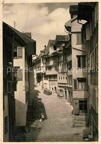 AK / Ansichtskarte Lichtensteig Loewengasse Kat. Lichtensteig