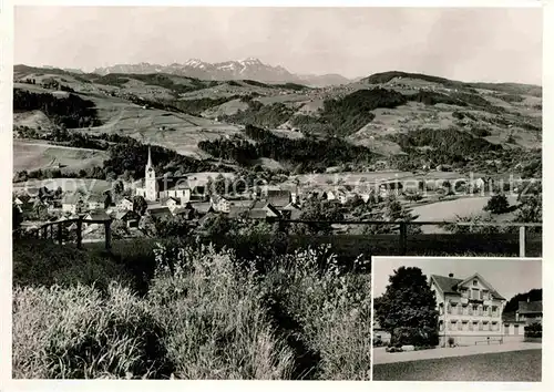 AK / Ansichtskarte Eggersriet Panorama Gasthaus zur Krone Kat. Eggersriet