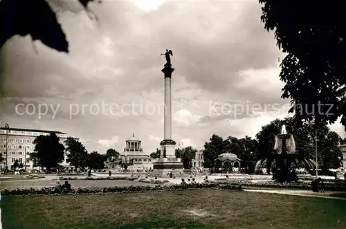 AK / Ansichtskarte Stuttgart Schlossplatz Kat. Stuttgart