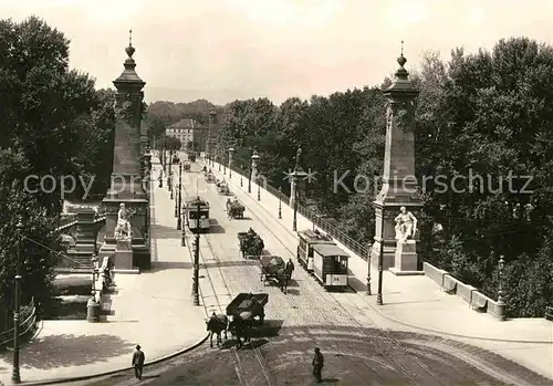 AK / Ansichtskarte Bad Cannstatt Koenig Karlsbruecke Kat. Stuttgart