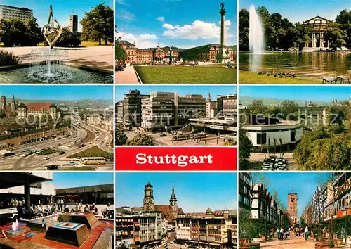 AK / Ansichtskarte Stuttgart Stadtansichten  Kat. Stuttgart