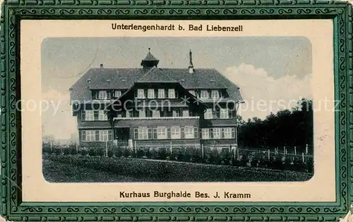 AK / Ansichtskarte Unterlengenhardt Kurhaus Burghalde  Kat. Bad Liebenzell