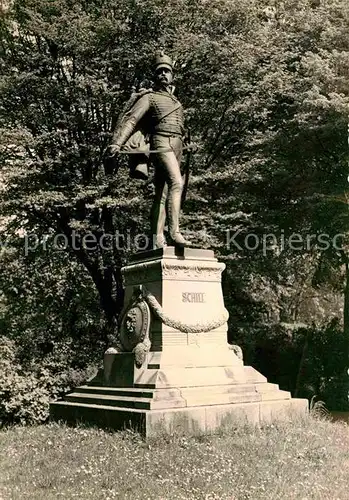 AK / Ansichtskarte Denkmal Ferdinand von Schill Stralsund  Kat. Denkmaeler
