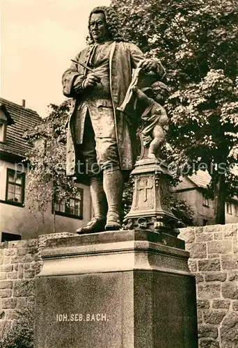 AK / Ansichtskarte Bach Johann Sebastian Denkmal Eisenach Kat. Komponist